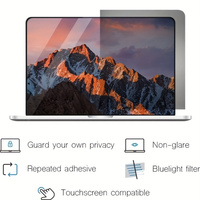 Écran de confidentialité de qualité supérieure LX Tech Grade AAA, matériau PET souple, anti-espionnage, épaisseur 0,25 mm, MacBook Pro 14,2 pouces (2021-2024 M1/M2/M4), ordinateur portable 360