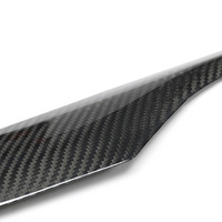 Juego Completo de 9 Piezas de Accesorios Decorativos Interiores de Fibra de Carbono para BMW Serie 5 G30 con Volante a la Izquierda