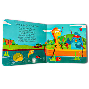 Livre sonore personnalisé de haute qualité pour enfants, livres de contes pour tout-petits, rhymes musicales, livre sonore personnalisé, couverture rigide en papier - Product Image 2