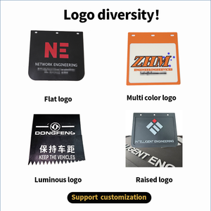 Özel farklı boyut çamur <span class=keywords><strong>flaps</strong></span> yarı kamyon/römork kauçuk çamurluk - Product Image 5