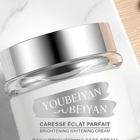 Crème Équilibrante Quotidienne Visage au Niacinamide et Arbutine – Lotion Unifiante Teint 50g – Marque Privée OEM
