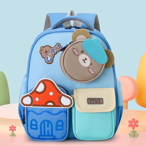 Cartone animato carino <span class=keywords><strong>per</strong></span> bambini zaino <span class=keywords><strong>per</strong></span> ragazzi ragazze bambino borsa da scuola <span class=keywords><strong>per</strong></span> 3-6 anni scuola materna bambini sacchetti regalo Sac a Dos - Product Image 4