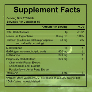 Лидер продаж, высококачественные таблетки для быстрого сна, не содержащие лекарств, поддерживающие иммунную функцию и жизнеспособность, диетическая добавка - Product Image 2