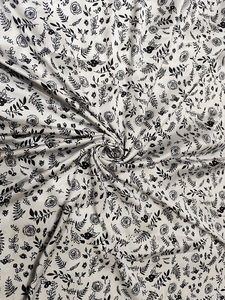 Tissu satiné lisse 100% polyester imprimé multicolore pour la couture, les travaux manuels, les robes de mariée, les projets pour filles - Léger - Product Image 6