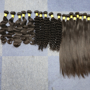 Vente chaude de haute qualité brésilienne vague profonde faisceaux de cheveux donneur Double trame indien bouclés vietnamien birman bouclés faisceaux - Product Image 6