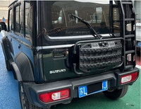 Support de fixation robuste pour porte arrière, porte-bagages de hayon, Suzuki Jimny JB74 JC74 2019-2023, kit carrosserie, accessoires tout-terrain 4x4