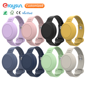 Bracelet en silicone pour enfants Eraysun, étanche, pour AirTag d'<span class=keywords><strong>Apple</strong></span>, étui pour AirTags, bracelet de montre - Product Image 1