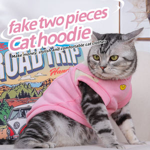 Haustierkleidung Maßgeschneiderte Luxus-Baumwoll-Polyester-Kleidung für Katzen & Hunde Ohne Ärmel für Modische Haustiere - Product Image 2