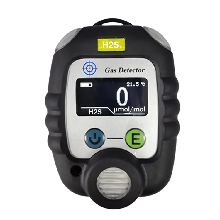 Nkyf Dùng Một Lần H2s Meter Hydrogen Sulfide Gas Detector Mini Kích Thước 0-100ppm LCD Hiển Thị Nhà Máy Hóa Chất 1 Năm Odm-Gas Detector