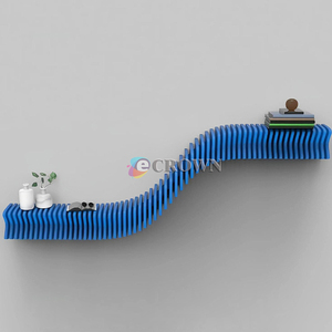 Shop Pull Curved Arc Shop <strong>Soso</strong> Villa Design Wall Emporium Pull Curved Arc Shop Wall Design Cozy Shop OEM - Product Image 5
