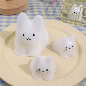 Cute Sand Filled <b>Squishy</b> Stretchy Scented Sensory Stress Fidget Bunny Animal Rabbit Squeeze Toy TPR Material Unisex - Product Image 2