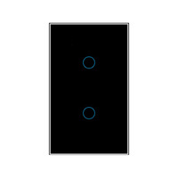 Interruptor Inteligente WiFi de 240V 16A, Resistente al Agua IPX7, Control por Voz Alexa, Panel Táctil de Vidrio con Función de Temporizador y para Aplicaciones