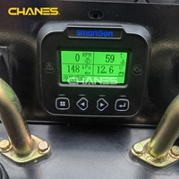 Mini chargeuse compacte 25hp Turbo Diesel Joystick Control Dual AUX Engine Motor 280mm Wider Tracks Engine Enlarged Engine Loader Agrandissement