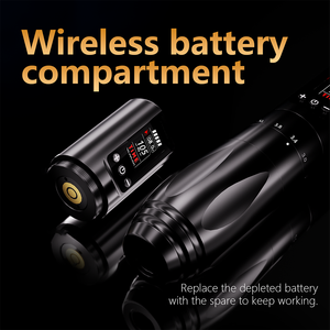 V77 Smp Và Hình Xăm Kép Chế Độ Đột Quỵ 2.0-4.2Mm Có Thể Điều Chỉnh Không Dây Smp Hình Xăm Bút Máy Cho Điểm Chích Và Hình Xăm - Product Image 4