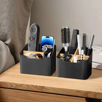 Organisateur de télécommandes, support pour télécommande de télévision, boîte de rangement multifonctionnelle pour table, bureau, chambre à coucher, salon