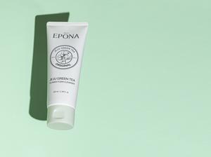 Nettoyant doux à l'ash volcanique de Jeju et au thé vert, nettoyant visage apaisant et purifiant pour les peaux sensibles et sujettes à l'acné - Product Image 5