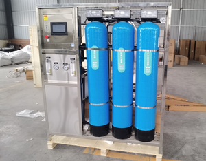 Máquina de Filtración de Agua para Pozos, Uso Doméstico y Comercial, Sistema de Ósmosis Inversa, Bomba Controlada por PLC, Filtración de 500L/Hora, Purificador de Agua - Product Image 1