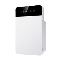 Purificateur d'air portable pour grandes pièces familiales, filtre HEPA H13 avec lumière UV et affichage PM2.5, silencieux 25 dB, élimine 99,97 % de la poussière/de la fumée