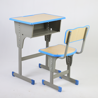 Meubles scolaires, fournitures scolaires, chaise et bureau pour élèves, table et chaise d'étude réglables pour les salles de classe primaires et secondaires