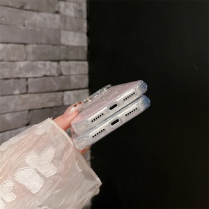 Coque de téléphone de luxe pour filles et femmes, de haute qualité, avec diamants brillants, pour iPhone 17 Pro Max Air - Product Image 5