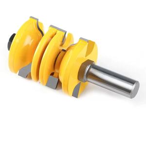 Couteau à porte en bois massif réglable en 2 pièces, fraise en acier pour façonnage unique pour outil de travail <span class=keywords><strong>du</strong></span> bois - Product Image 1