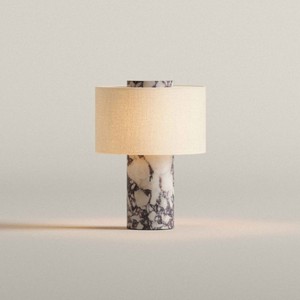 Moderne Design-Tischlampe aus Naturmarmor LIGHTOPS Luxus-Dekoration Tischleuchte für Wohnzimmer und Schlafzimmer - Product Image 1