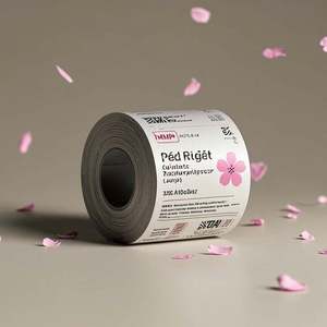 Logo personnalisé écologique imprimé VMPET finition mate pré-découpé déchirure encoche film gelée tasse joint pour usage alimentaire-pour biscuits lait carbone - Product Image 6