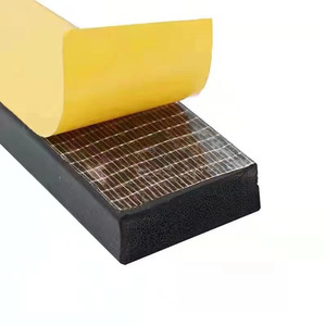 Schwarzer Schaum Hoch dichter massiver quadratischer Halbkreis schwammst reifen - Product Image 1