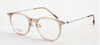 Monture de lunettes ultra-légère en titane, forme ronde, pour hommes et femmes, idéale pour les verres correcteurs.