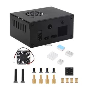 علبة معدنية لـ Orange <span class=keywords><strong>Pi</strong></span> Zero 2 طراز A_OPIZero2Case_02 تدعم التبريد المزدوج للهوائيات الخارجية، ملحقات إلكترونية - Product Image 5