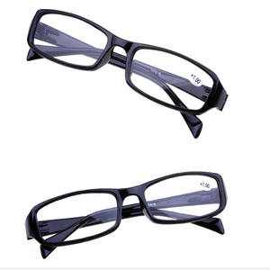 Lunettes de lecture avec monture en résine noire, verres transparents, unisexe, pour les personnes âgées en voyage, hiver 2023, origine Jinhua - Product Image 2