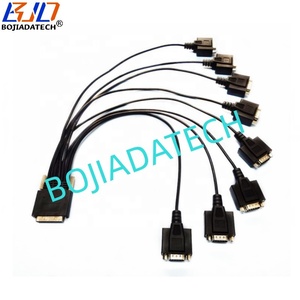 8 * <span class=keywords><strong>RS232</strong></span> DB9 cổng nối tiếp PCIe X1 <span class=keywords><strong>PCI</strong></span>-E 1X điều khiển mở rộng thẻ Adapter Cáp - Product Image 4