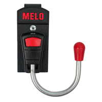Étui à outils MELOTOUGH, étui pour perceuse sans fil / crochet simple pour ceinture à outils, rouge