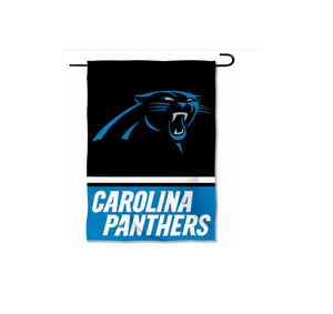 Bandera de Poliéster Personalizada al por Mayor de los <span class=keywords><strong>Carolina</strong></span> Panthers con Diseño de Doble Cara de 30*45cm para Decoración de Jardín al Aire Libre - Product Image 1