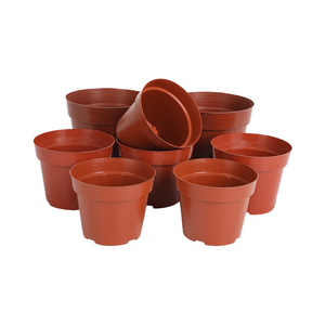 Jardinière en <span class=keywords><strong>plastique</strong></span> moulé par soufflage double couleur de style vintage moderne haut grand seau pour intérieur extérieur pour centres commerciaux-Vente en gros - Product Image 1