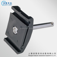 Pince de rail de guidage unique réglable robuste Support de montage universel de qualité automatique pour l'utilisation de la ligne d'assemblage industrielle