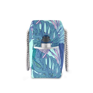 Bolsa de Compras Personalizada al por Mayor, Estilo Hawaiano, Reutilizable, Grande, para la Playa, con Asas - Product Image 2