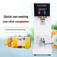 Machine de scellage semi-automatique commerciale pour les salons de thé, bouteilles PET, bocaux et gobelets de boissons