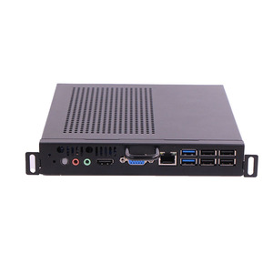 Embedded HM86 <b>Mini</b> Server Computer Core Processor DDR3 SO-DIMM MSATA+SATA3 Storage Dual Display | USB6 Gigabit LAN Fanless Indus - Product Image 1