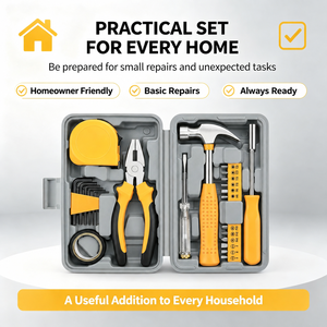 Juego de Herramientas Profesional de 24 Piezas, Kit de Herramientas Manuales para Servicios de Bricolaje y Reparación de Infraestructuras Residenciales - Product Image 2
