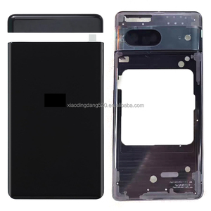 Coque intermédiaire <span class=keywords><strong>Pixel</strong></span> 7, couvercle supérieur en verre, panneau inférieur, cadre de boîtier, design de barrette, couvercle arrière de batterie <span class=keywords><strong>Pixel</strong></span> 7 pour Google - Product Image 3