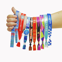 Bracelets ajustables sécurisés et colorés pour événements, concerts, fêtes, festivals, contrôle d'accès