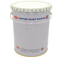 Fût de 25 litres, seau métallique noir de 5 gallons, seau en acier inoxydable de 5 gallons avec couvercle
