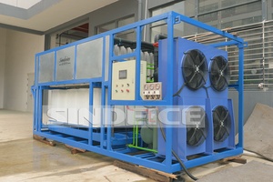 Máquina de Hielo Industrial de 5T de Alta Calidad de Fábrica Sindeice con Motor, Control PLC y Enfriamiento por Aire/Agua - Product Image 5