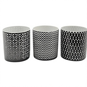 Juego de macetas y jarrones pequeños de alta calidad, ecológicos, con incrustaciones de hueso y logotipo grabado a mano, diseño floral clásico, para suelo o colgar, en stock. - Product Image 6
