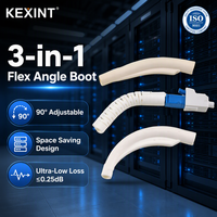 Connecteur Fibre Optique Kexint Haute Performance SC LC FC ST SM MM avec Angle de Pliage Réglable et Cache de Protection pour Équipement Réseau