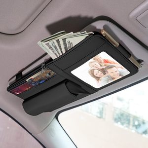 Organizador de Visera para Auto y Camioneta, de Cuero, Impermeable, Personalizado de Fábrica - Product Image 1