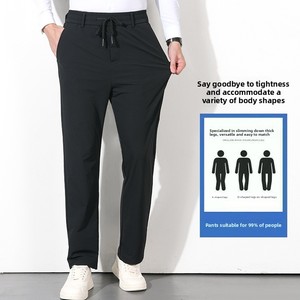 Pantalons en gros de haute qualité, pantalons chino longs droits pour hommes, pantalons décontractés personnalisés, pantalons noirs pour hommes, vente en gros en Chine - Product Image 3