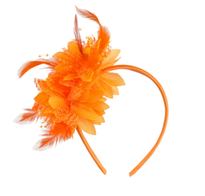 热销优雅网眼迷人羽毛头饰多功能女式派对装饰户外迷人人物风格 - Product Image 3