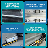 Impresoras de Inyección de Tinta UV Híbridas de Gran Formato LANQI, Producto Nuevo, 1.8m, Alta Capacidad, Alta Precisión, 2400DPI, Máquina de Impresión de Pancartas
